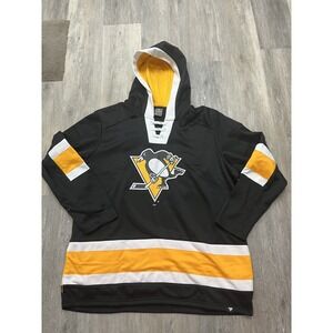 Fanatics Pittsburgh Penguins NHL Jersey Sweatshirt Crosby Malkin Size XL